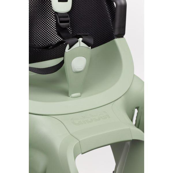 Kinderzitje achter Qibbel Air met dragerbevestiging (CFS) - Sage Green