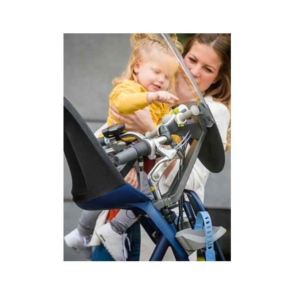 Toybar met windscherm Qibbel Air - warm grey