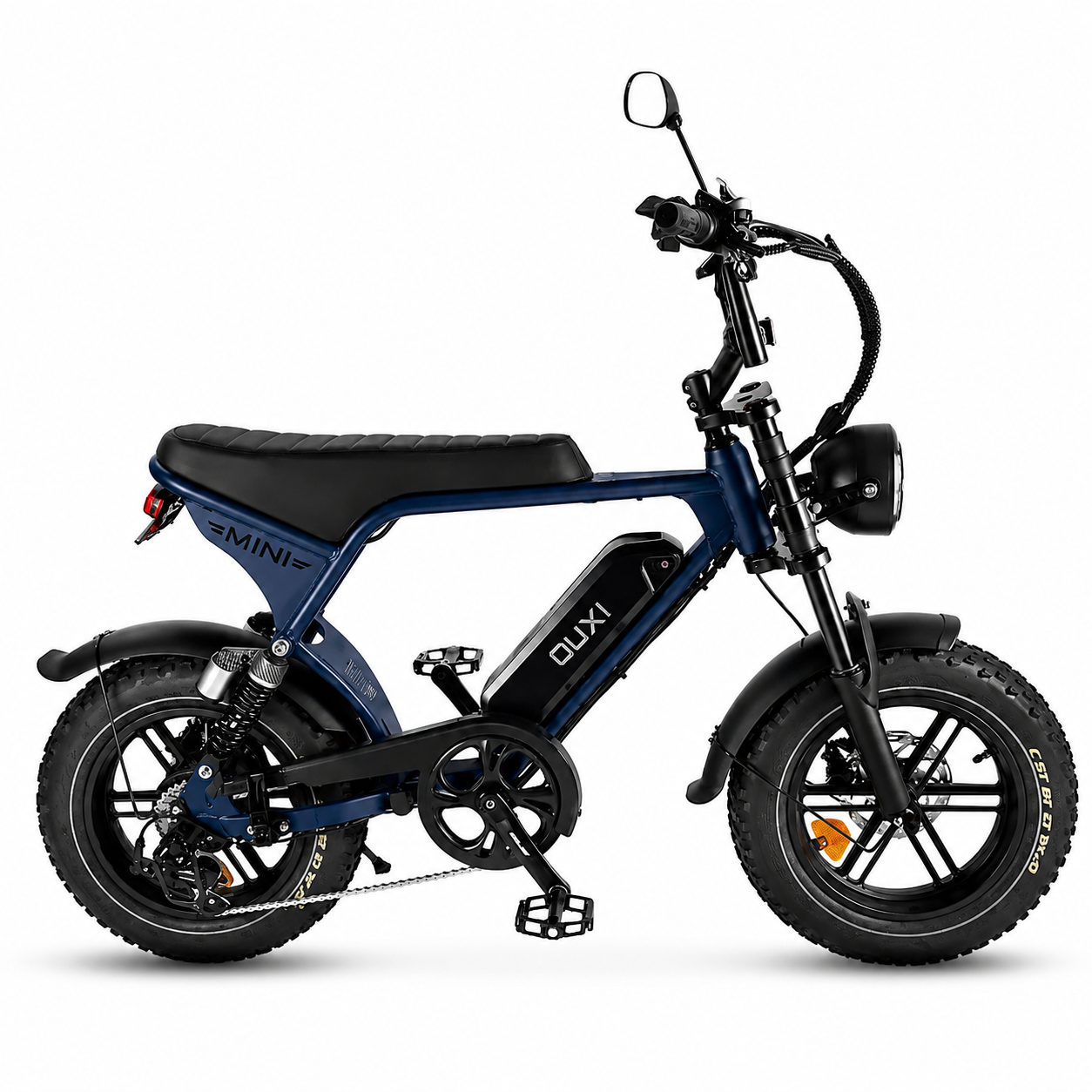 V8 Ultra Mini Fatbike – Donkerblauw