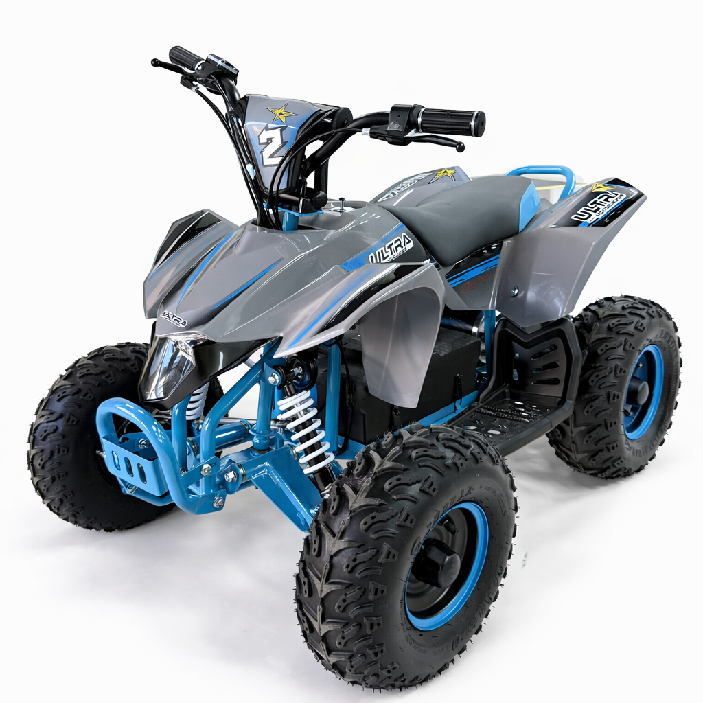  Elektrische AERO Miniquad 48V 1000W – Zwart/Blauw