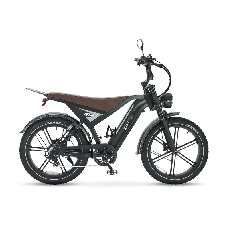 OUXI GT-24 Zwart – 24 Inch Fatbike voor Lange Personen