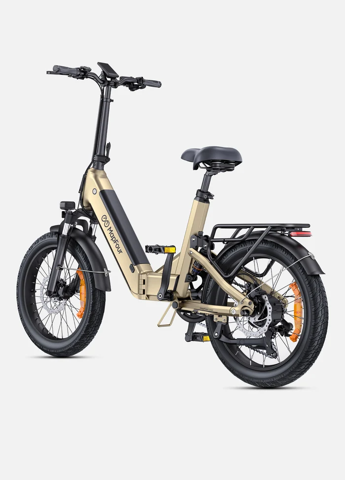 Mapfour Loop Compact Elektrische Vouwfiets – 250W | 720Wh Samsung Accu | 135 km | Full Suspension | 75 Nm – Zwart